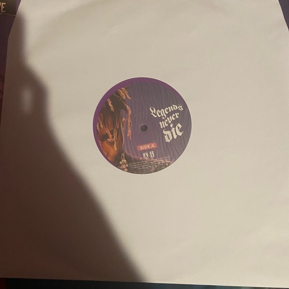 Juicewrld “Legends Never Die” Exclusive Purple LP Vinyl - Picture 5 of 6